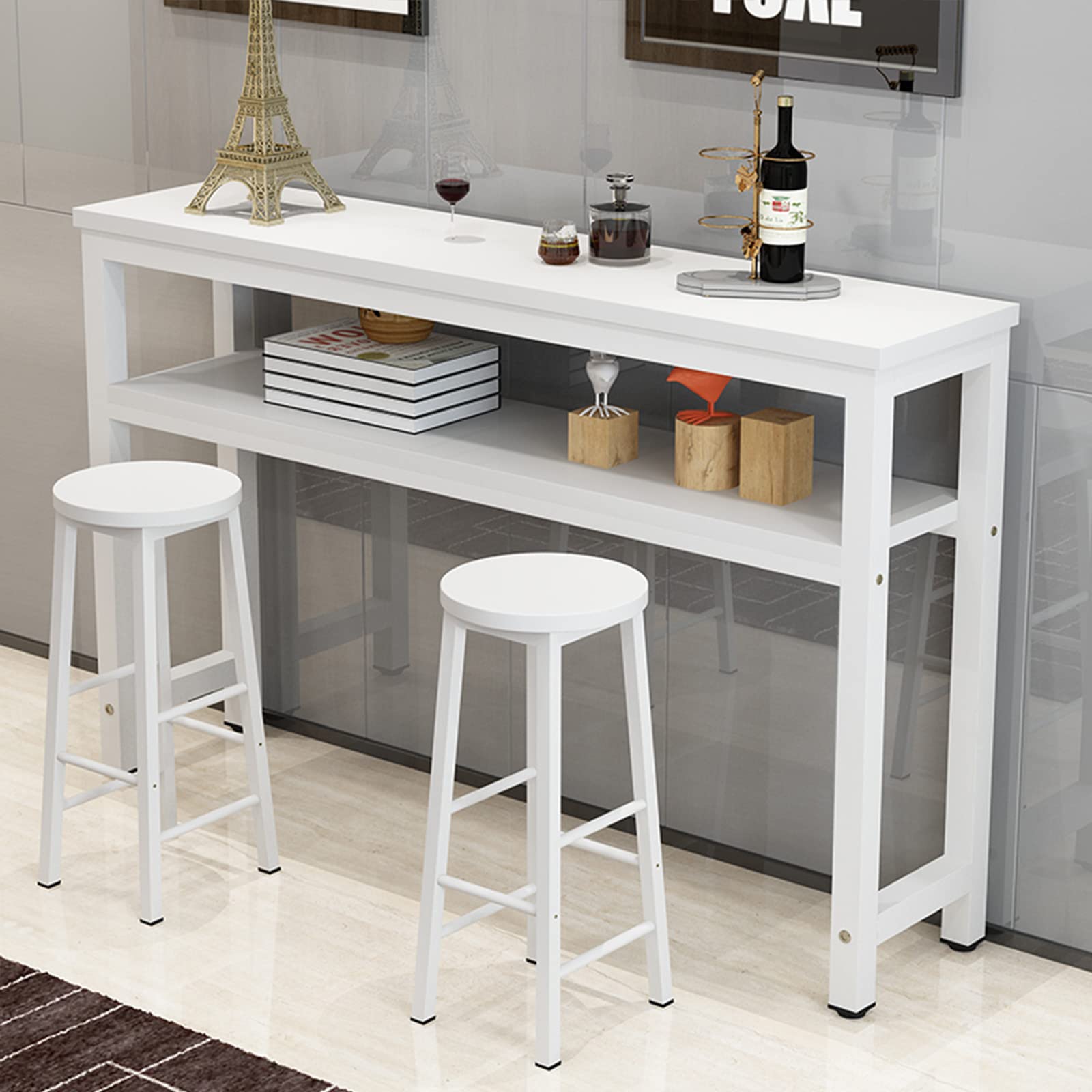 送料無料】Vintage Counter Table&Chair Set